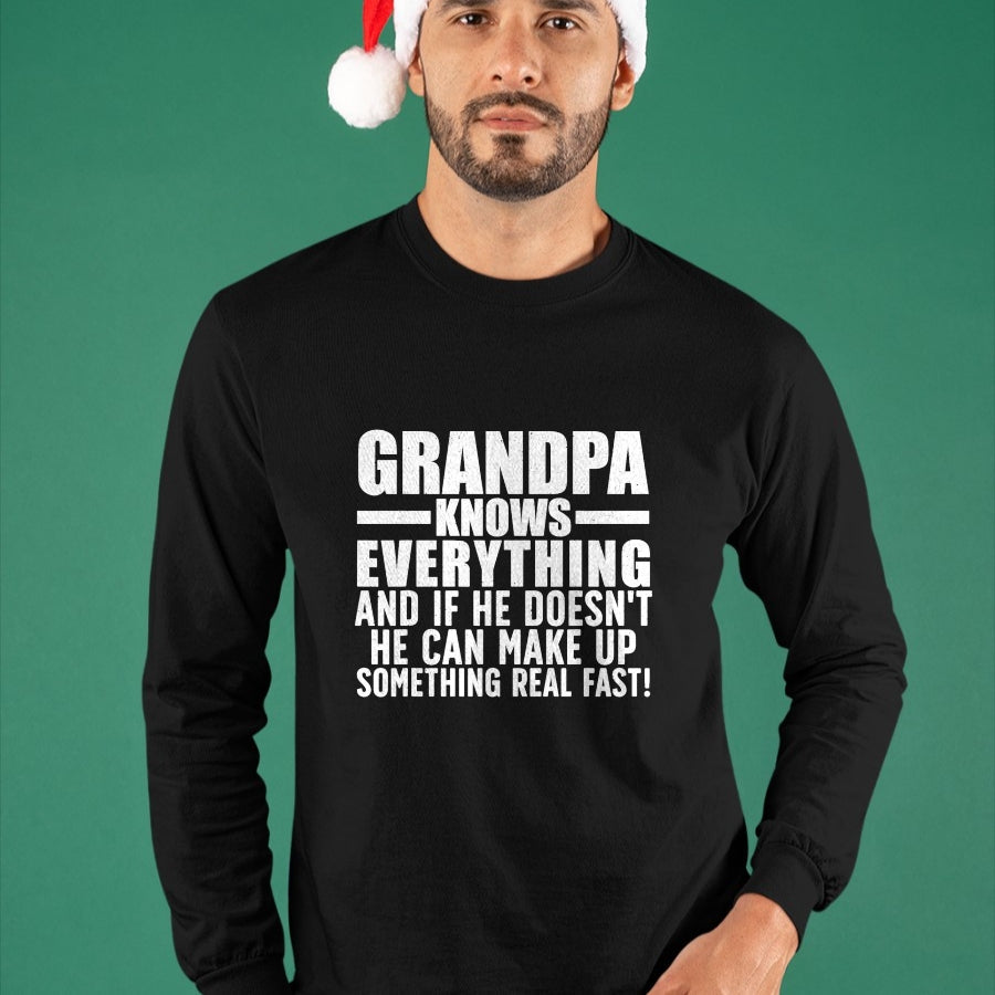 Best Grandpa Shirt, Proud Grandpa Unisex T-Shirt/Hoodie/Sweatshirt HLT00 - Funny Grandpa Art For Grandpa Men Grandfathers Day Papi T-Shirt