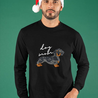 Dog Love Shirt, Dog Lover Gift T-Shirt/Hoodie/Sweatshirt HLT00 - Dapple Dachshund Dog Mom Woman Women T-Shirt