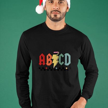 Best Student Shirt, Funny Back To School UnisexT-Shirt/Hoodie/Sweatshirt HLT00 - Rock ABCD Back to School ABCD Preschool Teacher Appreciation T-Shirt