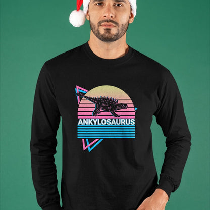 Best Dinosaur Lover Shirt, Funny Dinosaur UnisexT-Shirt/Hoodie/Sweatshirt HLT00 - Ankylosaurus Dinosaur Retro T-Shirt