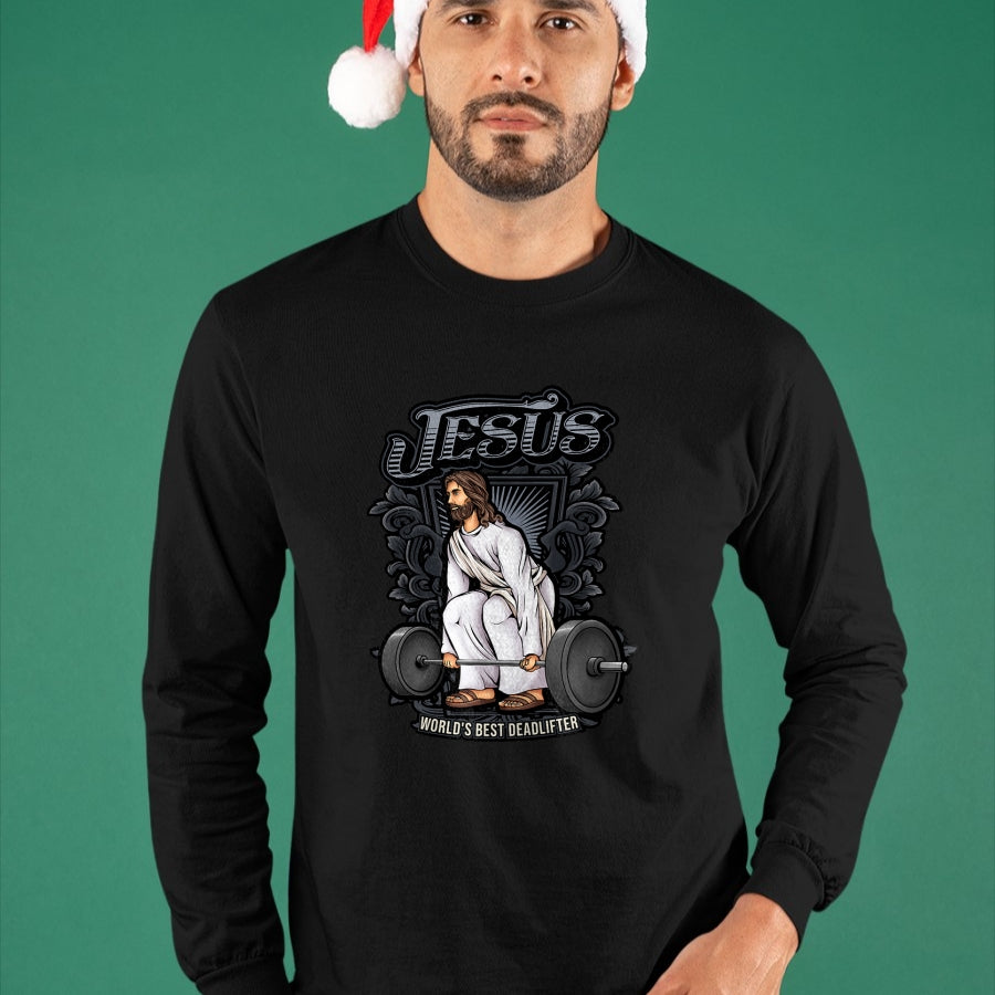 Christian Tee, Christian Faith Unisex T-Shirt/Hoodie/Sweatshirt HLT00 - Funny Jesus Christian Weight Lifting Men Women Gym Gag Gifts T-Shirt (1)