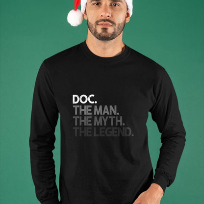Best Doctor Shirt, Funny Doctor UnisexT-Shirt/Hoodie/Sweatshirt HLT00 - Doc Doctor The Man Myth Legend Gift T-Shirt