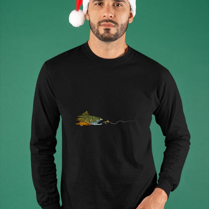 Funny Fishing Shirt, Gift For Fishing Lover Unisex T-Shirt/Hoodie/Sweatshirt HLT00 - Fly Fishing Brook Trout Dry Flies Tying Fisherman T-Shirt