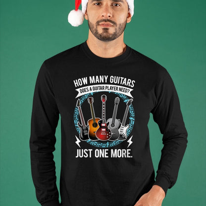 Guitar Lover Shirt, Funny Guitar UnisexT-Shirt/Hoodie/Sweatshirt HLT00 - Guitar How Many Guitars Gift for Guitar Player T-Shirt