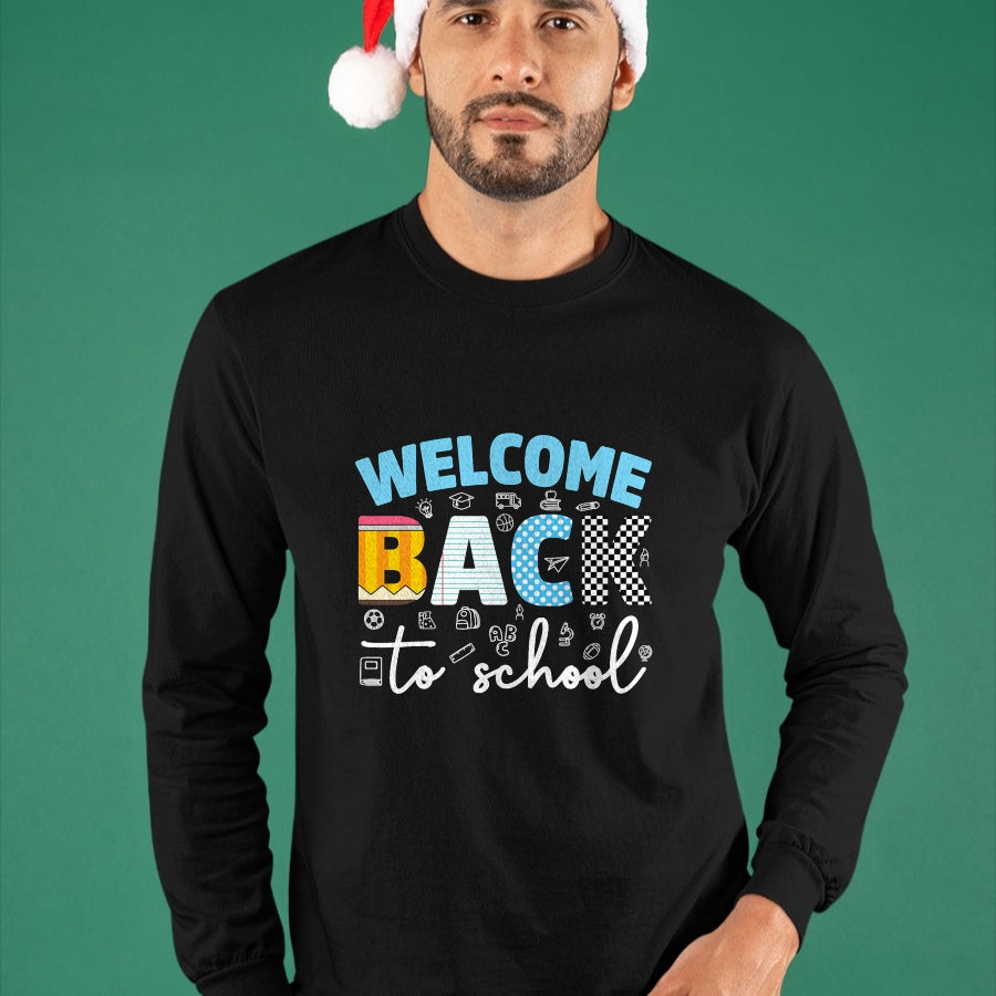 Best Student Shirt, Funny Back To School UnisexT-Shirt/Hoodie/Sweatshirt HLT00 - Welcome Back to School Shirt Teacher Student Gift Boys Girls T-Shirt