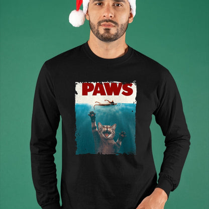 Cat Love Shirt, Funny Cat Lover Gift UnisexT-Shirt/Hoodie/Sweatshirt HLT00 - Paws Kitten Meow Parody Funny Cat Lover Gifts Cute Cat T-Shirt