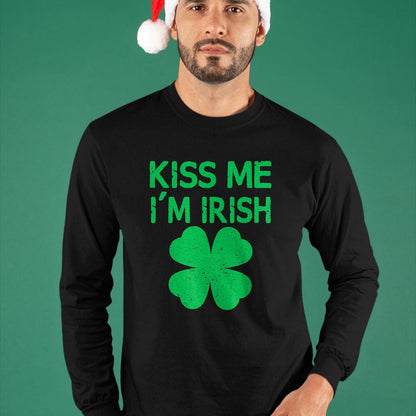 Patrick Day Shirts for Family, Funny Patrick Day shirts, st patrick's day Unisex T-Shirt/Hoodie/Sweatshirt HLT00 - Kiss Me I_m Irish Saint Patrick Day T-Shirt