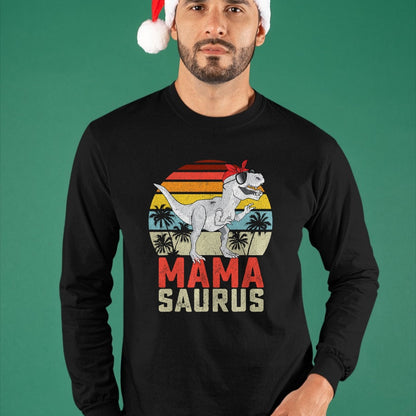 Best Dinosaur Lover Shirt, Funny Dinosaur UnisexT-Shirt/Hoodie/Sweatshirt HLT00 - Mamasaurus T Rex Dinosaur Mama Saurus Family Matching Women T-Shirt