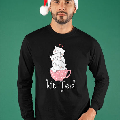 Cat Love Shirt, Funny Cat Lover Gift UnisexT-Shirt/Hoodie/Sweatshirt HLT00 - Kit Tea Gift Cat Lover Gift Funny Animal Love T-Shirt Cool T-Shirt