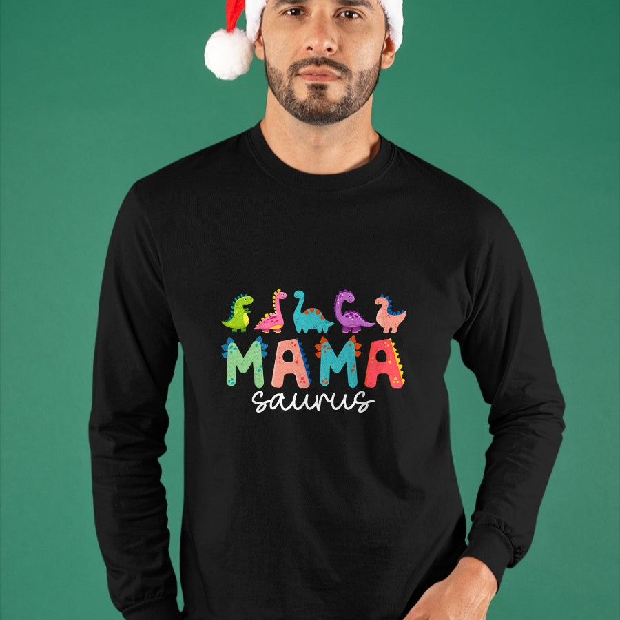Best Dinosaur Lover Shirt, Funny Dinosaur UnisexT-Shirt/Hoodie/Sweatshirt HLT00 - Mamasaurus T Rex Dinosaur Mama Saurus Mother_s Day Mommy T-Shirt