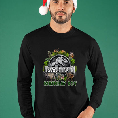 Best Dinosaur Lover Shirt, Funny Dinosaur UnisexT-Shirt/Hoodie/Sweatshirt HLT00 - Kids 8 Years Old Shirt 8th Birthday Boy T Rex Dinosaur T-Shirt