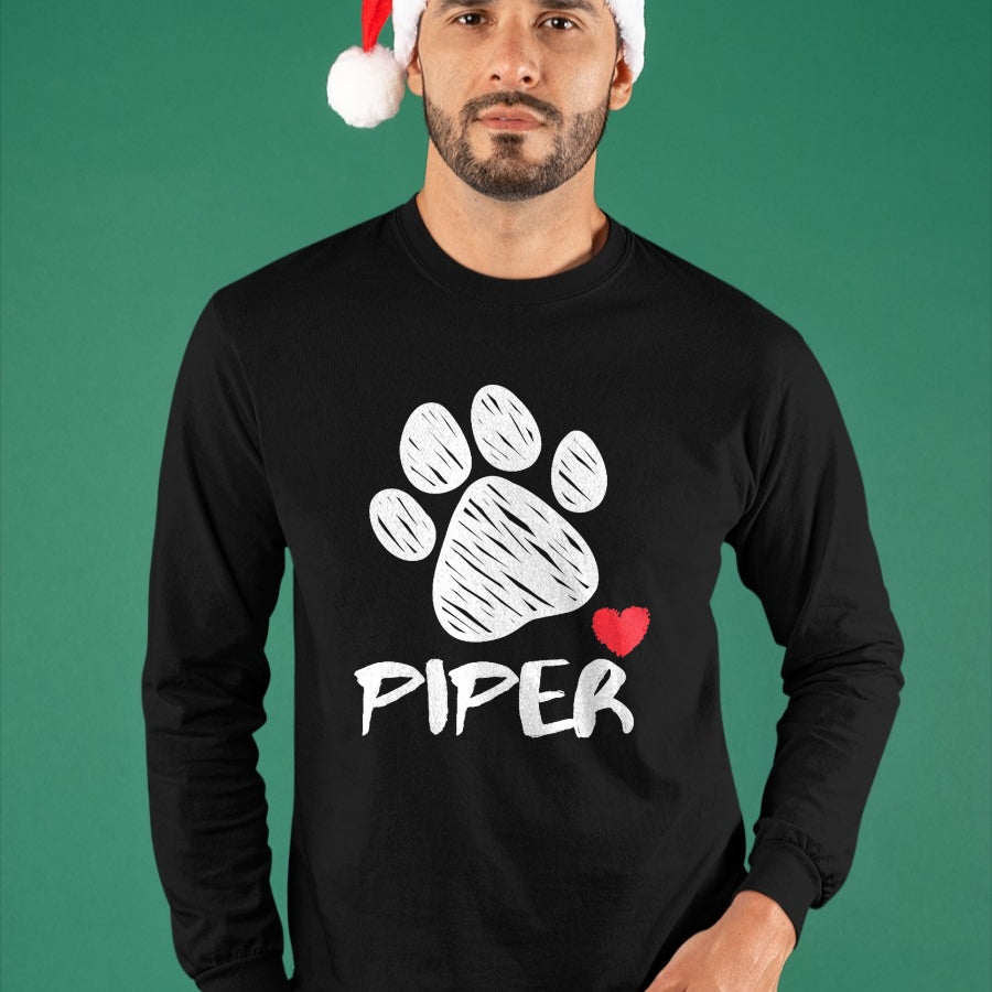 Dog Love Shirt, Dog Lover Gift T-Shirt/Hoodie/Sweatshirt HLT00 - Piper My Dog Piper I love My Dog Piper Puppy Love Dog Lover T-Shirt
