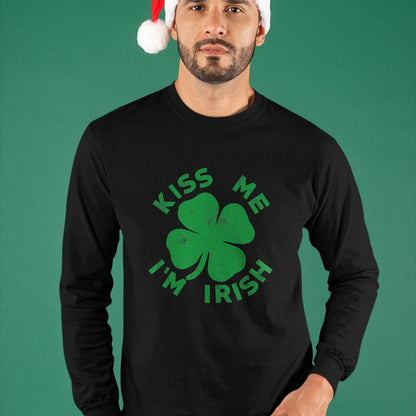 Patrick Day Shirts for Family, Funny Patrick Day shirts, st patrick's day Unisex T-Shirt/Hoodie/Sweatshirt HLT00 - kiss me im irish  saint patrick day  women (1)