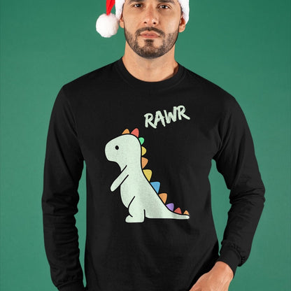 Best Dinosaur Lover Shirt, Funny Dinosaur UnisexT-Shirt/Hoodie/Sweatshirt HLT00 - Cute Dino Shirt Rawr Dinosaur Roaring Funny Kid Dino Cartoon T-Shirt