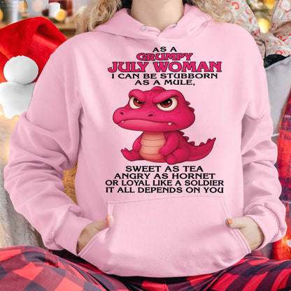 July - Grumpy Old Woman - Perfect Gift For Women - DTSM07 (SKU09-31-07)