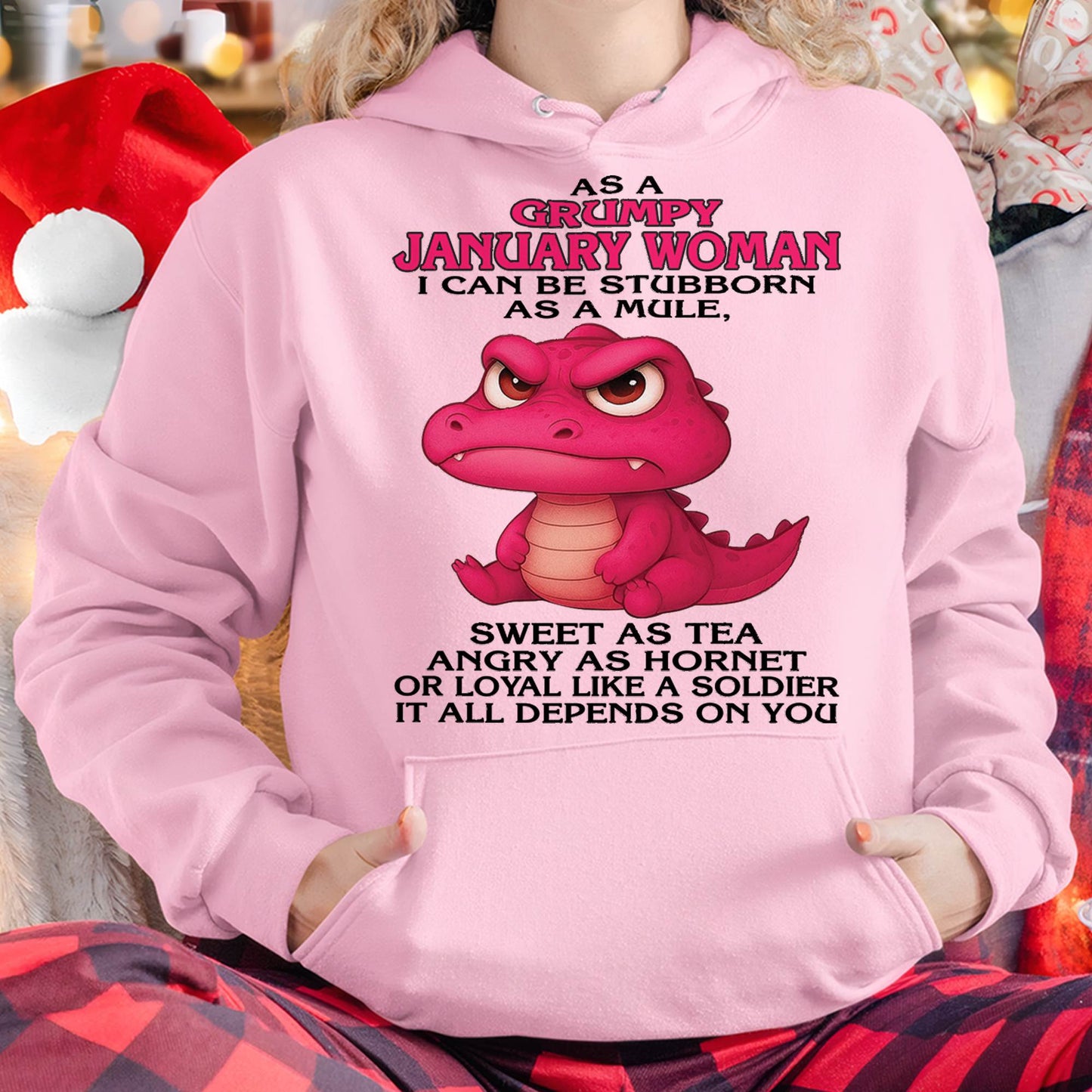 January - Grumpy Old Woman - Perfect Gift For Women - DTSM01 (SKU09-31-01)