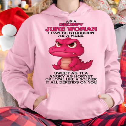 June - Grumpy Old Woman - Perfect Gift For Women - DTSM06 (SKU09-31-06)