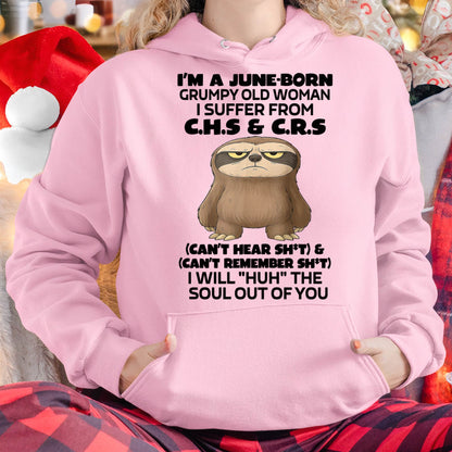 June - Grumpy Old Woman - Birrthday Gift For Women - DTSM06 (SKU09-21-06)