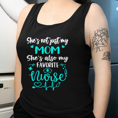 Funny Nurse Shirt, Nurse Unisex T-Shirt/Hoodie/Sweatshirt HLT00 - My Mom Is A Nurse - Proud Nurse Son Daughter RN LPN Family T-Shirt