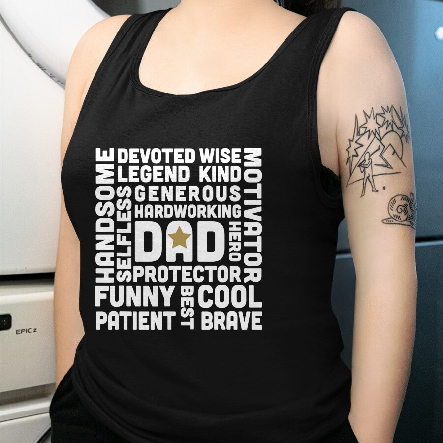 Gift for Dad Shirt, Funny Dad Unisex T-Shirt/Hoodie/Sweatshirt HLT00 – Father_s Day For Dads Worlds Greatest Dad Proud Father T-Shirt