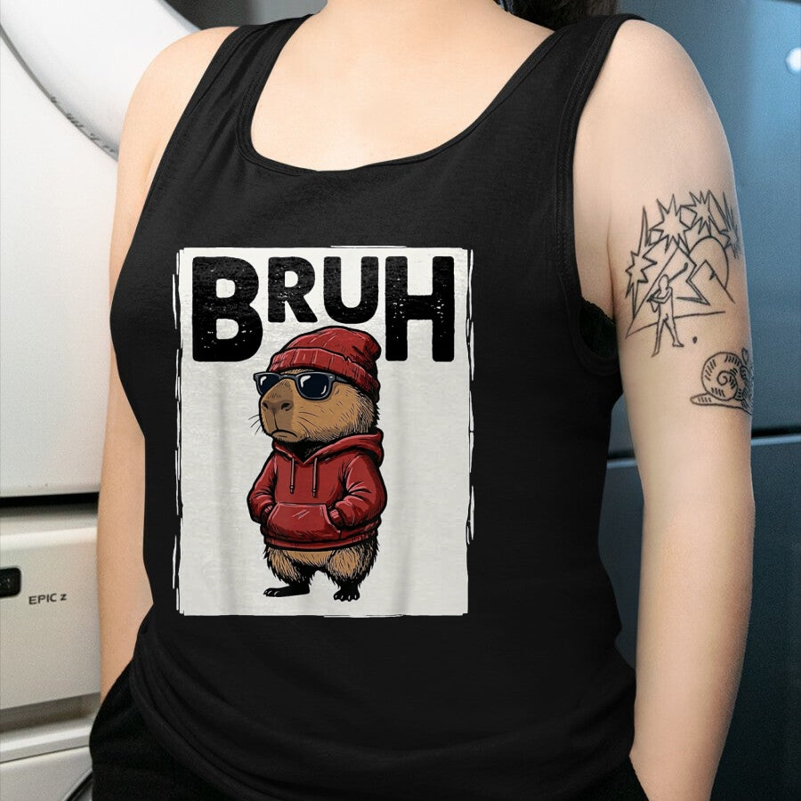 Cute Capybara Shirt, Funny Capybara Unisex T-Shirt/Hoodie/Sweatshirt HLT00 - Cool Bruh Capybara Men Women Kids Teens Funny Capybara T-Shirt, Youth, Sapphire Blue, Medium