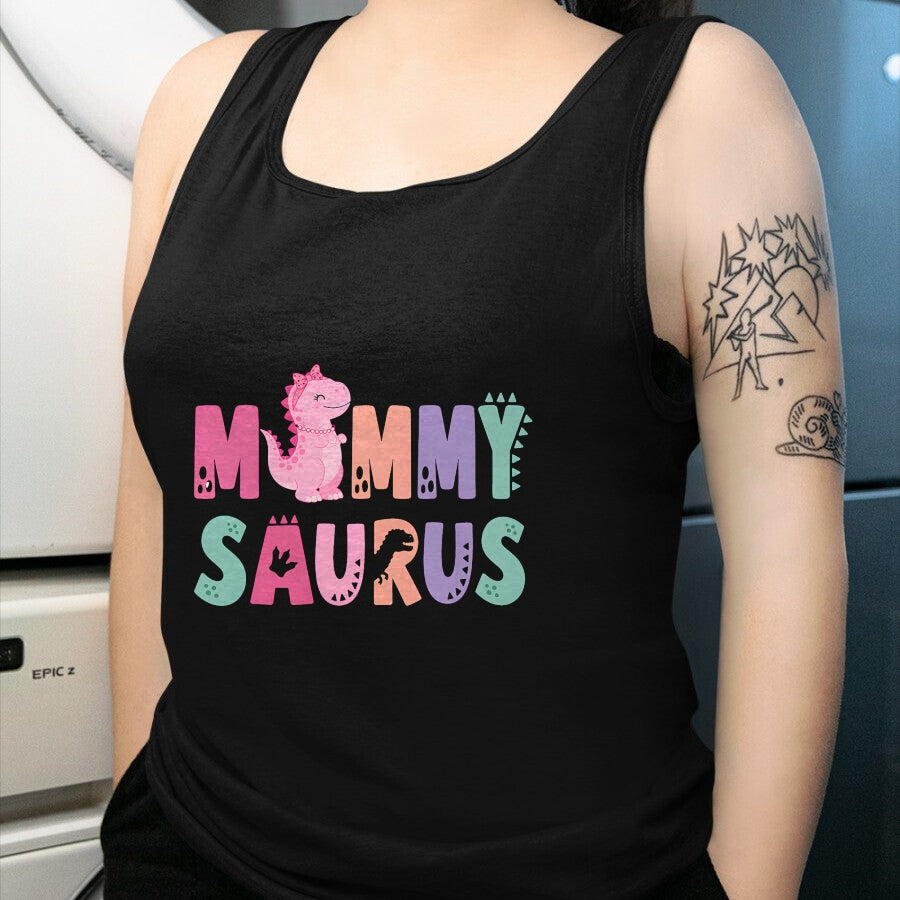 Best Dinosaur Lover Shirt, Funny Dinosaur UnisexT-Shirt/Hoodie/Sweatshirt HLT00 - Mommy Saurus Mom Dinosaur Three Rex Birthday Boy Girl T-Shirt
