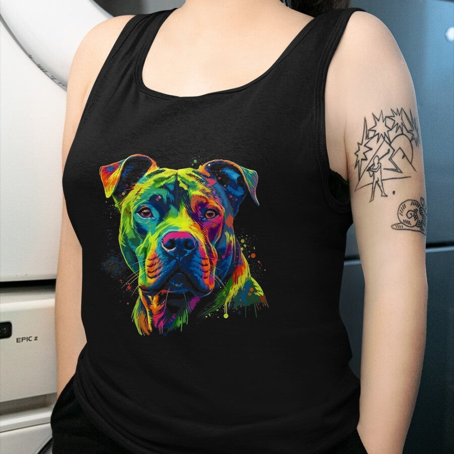 Dog Love Shirt, Dog Lover Gift T-Shirt/Hoodie/Sweatshirt HLT00 - Pitbull Dog I Love Dad Tattoo Funny Family T-Shirt