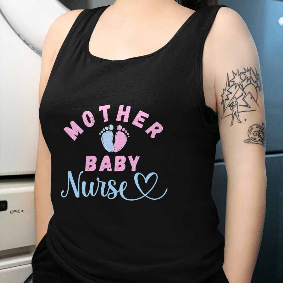 Funny Nurse Shirt, Nurse Unisex T-Shirt/Hoodie/Sweatshirt HLT00 - Postpartum Mother Baby  Nurse Mom Baby Postpartum Nursing T-Shirt