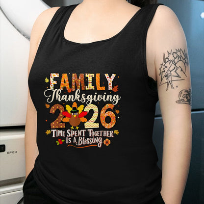 Best Thanksgiving Family Shirt , Funny Thanksgiving UnisexT-Shirt/Hoodie/Sweatshirt HLT00 - Family Thanksgiving 2026 Thanksgiving Crew Matching Group T-Shirt (1)