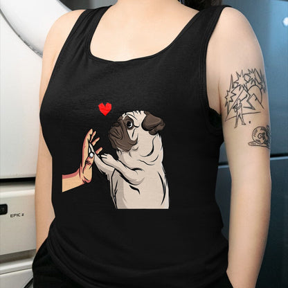 Dog Love Shirt, Dog Lover Gift T-Shirt/Hoodie/Sweatshirt HLT00 - Pug Love Funny Dog Lover Owner Girls Gift T-Shirt
