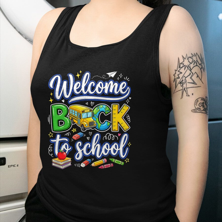 Best Student Shirt, Funny Back To School UnisexT-Shirt/Hoodie/Sweatshirt HLT00 - Welcome Back to School Teacher Student First Day Class T-Shirt