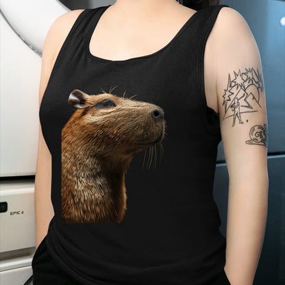 Cute Capybara Shirt, Funny Capybara Unisex T-Shirt/Hoodie/Sweatshirt HLT00 - Capybara Long Sleeve T-Shirt (7)