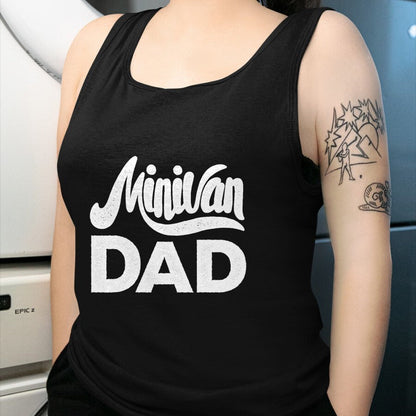 Gift for Dad Shirt, Funny Dad Unisex T-Shirt/Hoodie/Sweatshirt HLT00 – Minivan Dad Mini Van Proud Father Funny Parent Quote Daddy T-Shirt