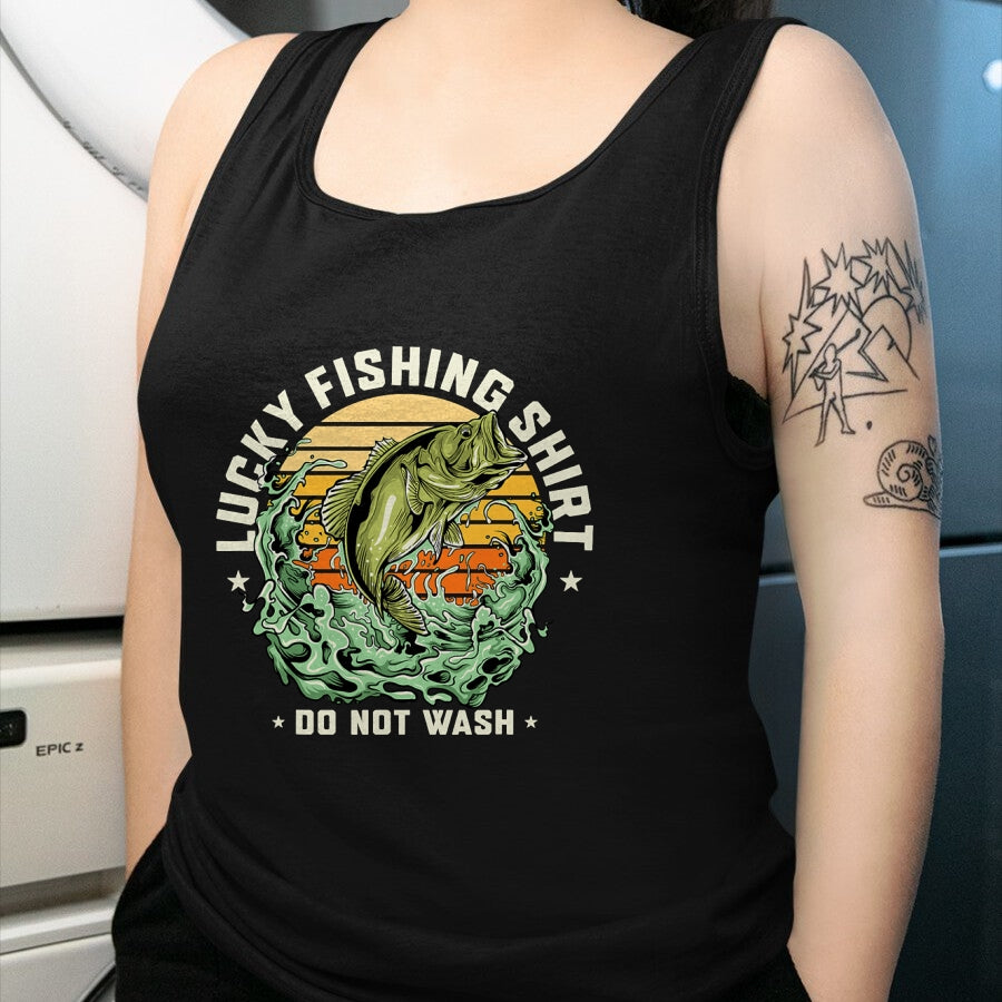 Gift for Dad Shirt, Funny Dad Unisex T-Shirt/Hoodie/Sweatshirt HLT00 – Lucky Fishing Shirt Do Not Wash Vintage Fishing Lover Gag T-Shirt