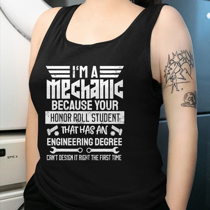 Best Mechanic Life Shirt, Funny Mechanic UnisexT-Shirt/Hoodie/Sweatshirt HLT00 - Mechanic Car Guy Mechanics DIY Handyman Garage Repair Shop T-Shirt