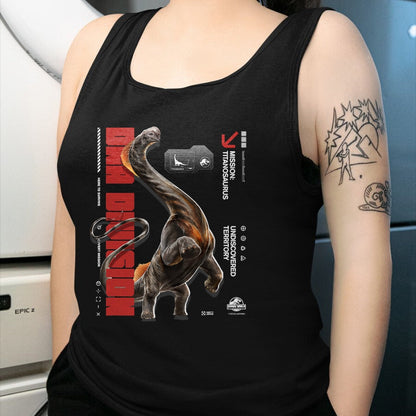 Best Dinosaur Lover Shirt, Funny Dinosaur UnisexT-Shirt/Hoodie/Sweatshirt HLT00 - Jurassic World Rebirth Titanosaurus DNA Division T-Shirt