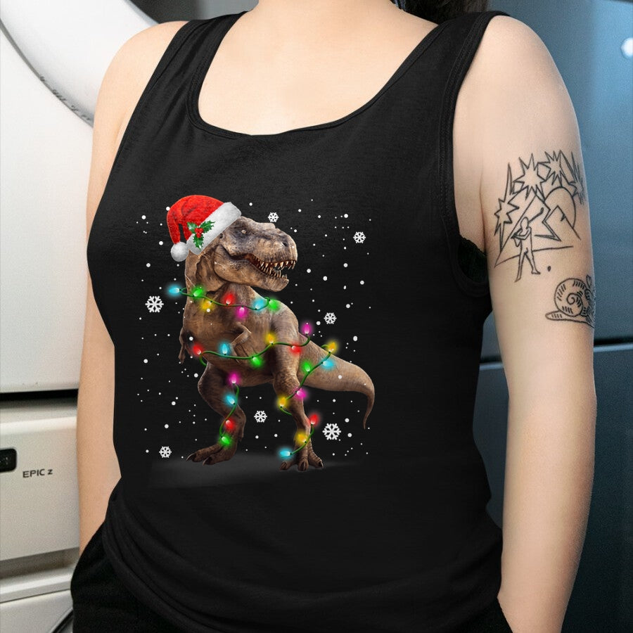 Best Dinosaur Lover Shirt, Funny Dinosaur UnisexT-Shirt/Hoodie/Sweatshirt HLT00 - Dinosaur T-rex Tree Christmas Sweater Xmas Pet Dino Trex T-Shirt