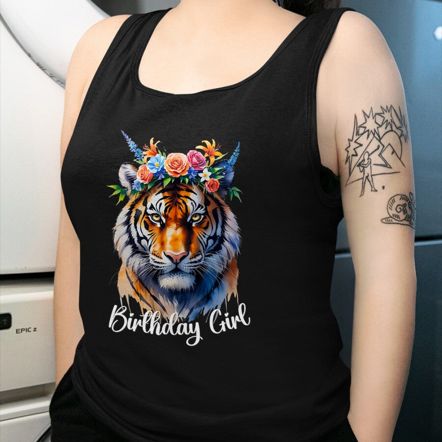 Cat Love Shirt, Funny Cat Lover Gift UnisexT-Shirt/Hoodie/Sweatshirt HLT00 - Tiger Birthday Girl Cute Zoo Themed Party Outfit Safari 6-12 T-Shirt