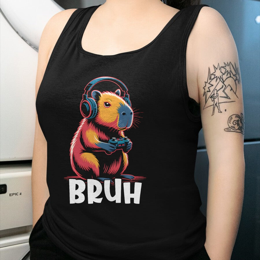 Cute Capybara Shirt, Funny Capybara UnisexT-Shirt/Hoodie/Sweatshirt HLT00 - Bruh Video Games Boys Capybara T-Shirt