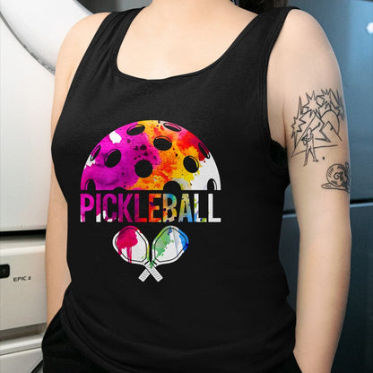 Funny Pickleball Shirt, Pickleball Lover Unisex T-Shirt/Hoodie/Sweatshirt HLT00 - PICKLE BALL PLAY PICKLEBALL T-Shirt