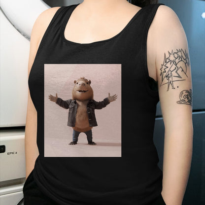 Cute Capybara Shirt, Funny Capybara Unisex T-Shirt/Hoodie/Sweatshirt HLT00 - Funny Graphic Capybara Long Sleeve T-Shirt (14)