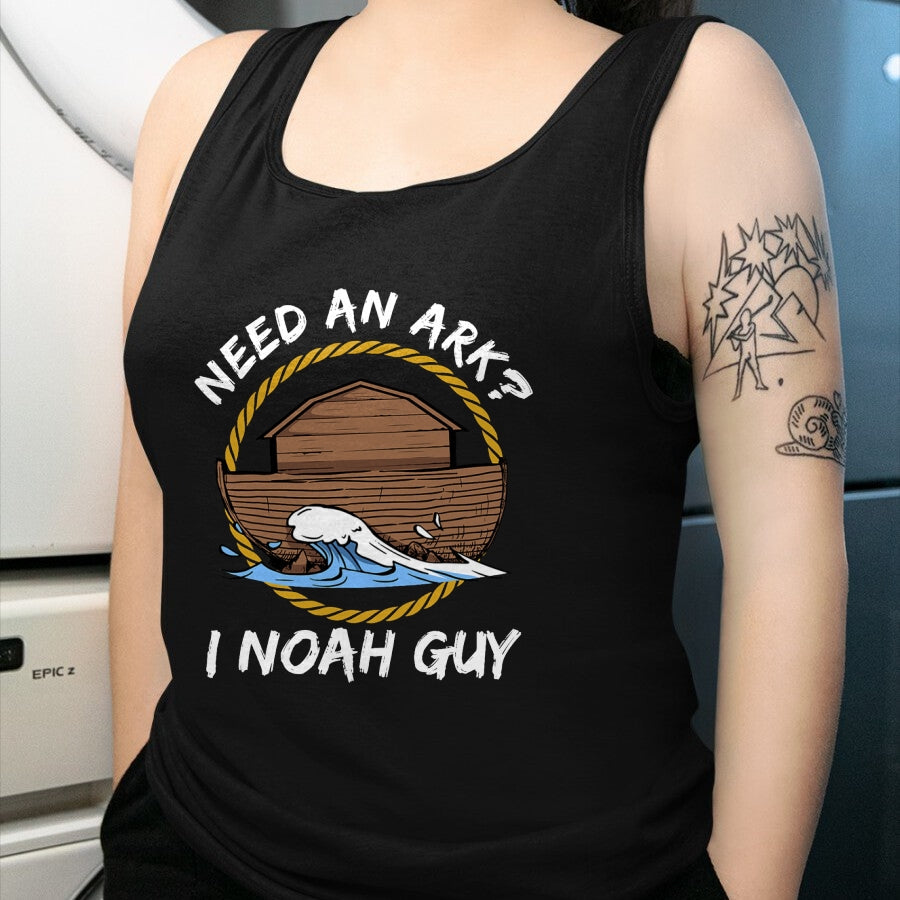 Best Wife Shirt, Wife and Husband Unisex T-Shirt/Hoodie/Sweatshirt HLT00 - Need An Ark Noah's The Guy Funny Saying gift T-Shirt