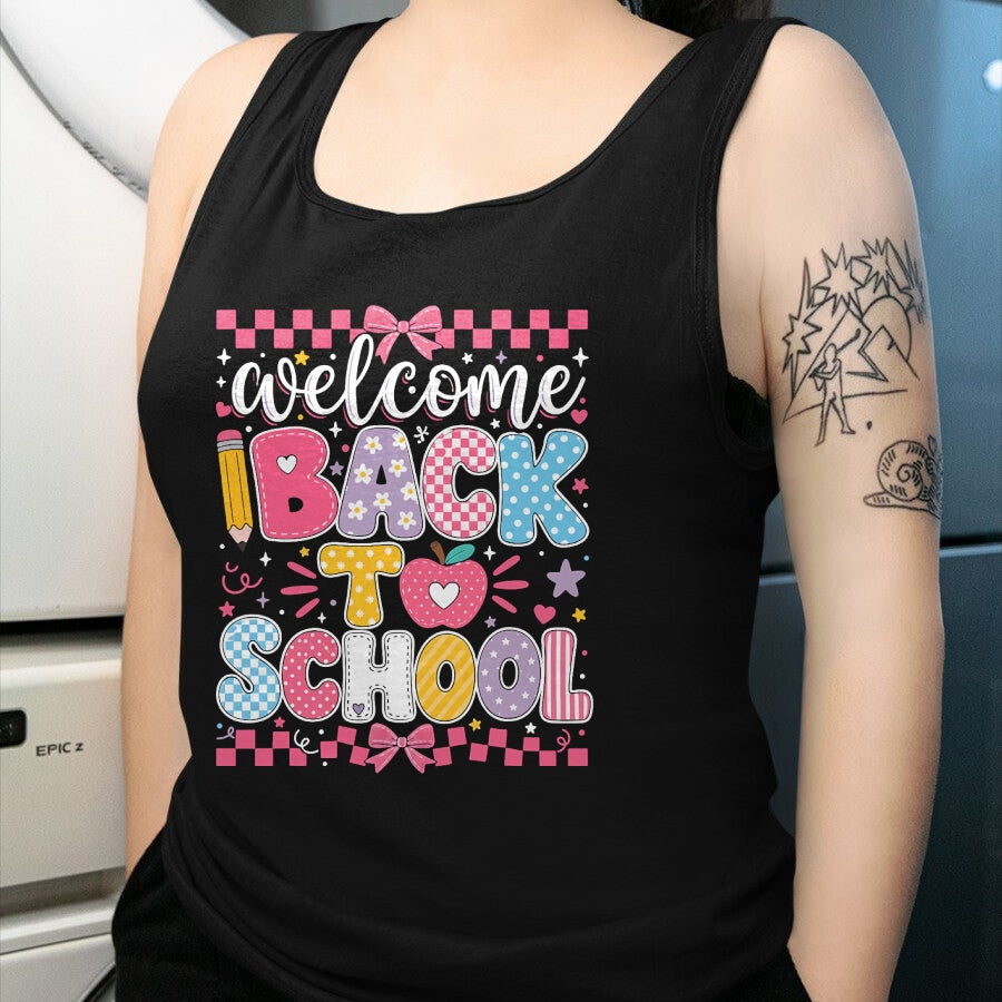 Best Student Shirt, Funny Back To School UnisexT-Shirt/Hoodie/Sweatshirt HLT00 - Welcome Back to School Happy First Day of School Teacher Kid T-Shirt