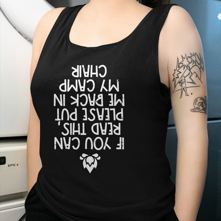 Funny Camping Shirt, Gift For Camping Lover Unisex T-Shirt/Hoodie/Sweatshirt HLT00 - Camping If You Can Read This Funny Camper Men Women Kids T-Shirt