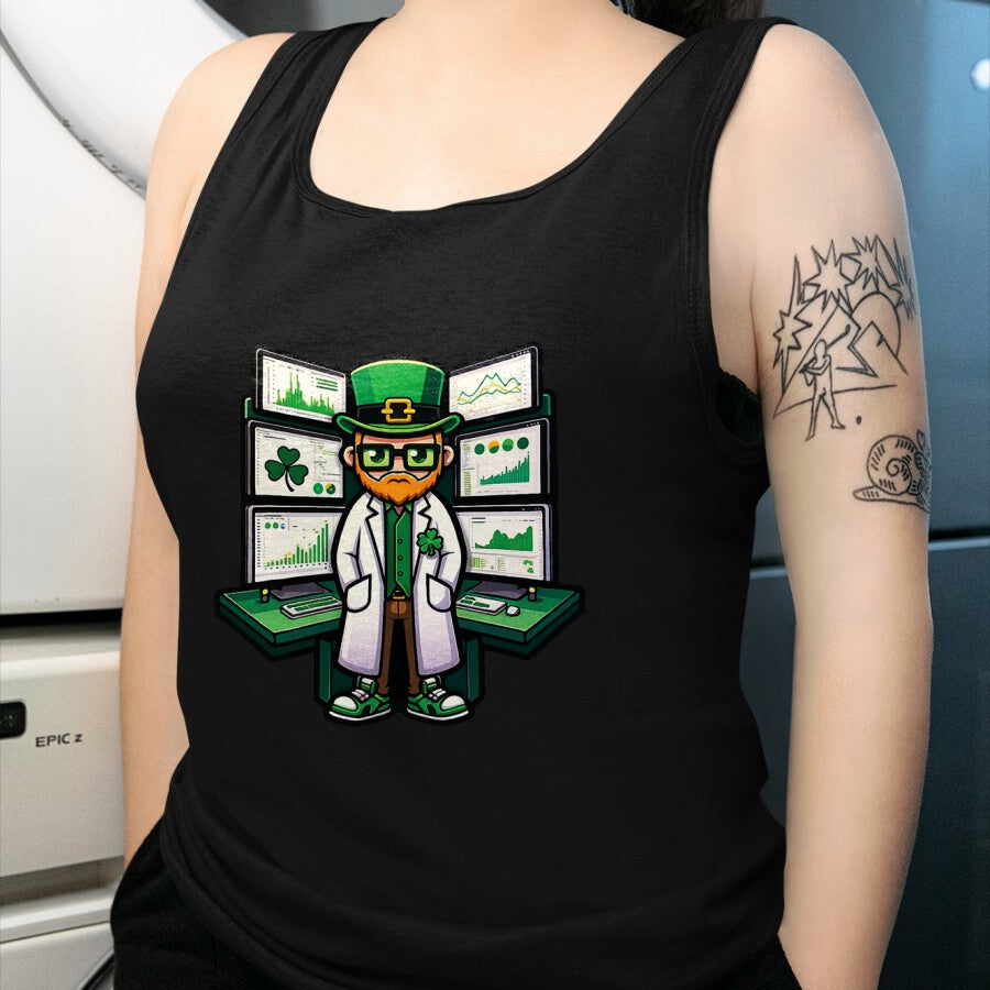 Patrick Day Shirts for Family, Funny Patrick Day shirts, st patrick's day Unisex T-Shirt/Hoodie/Sweatshirt HLT00 - Data Analyst St. Patrick Day Lucky Irish Science Scientist T-Shirt