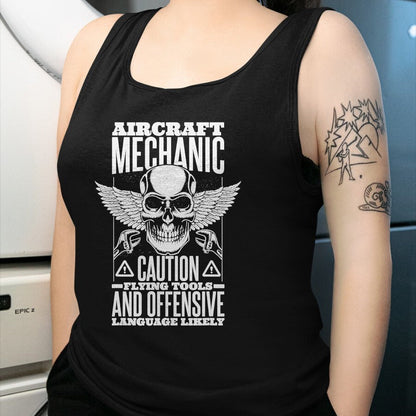 Best Mechanic Life Shirt, Funny Mechanic UnisexT-Shirt/Hoodie/Sweatshirt HLT00 - Aircraft Mechanic Flying Tools and Offensive Language, Plane T-Shirt