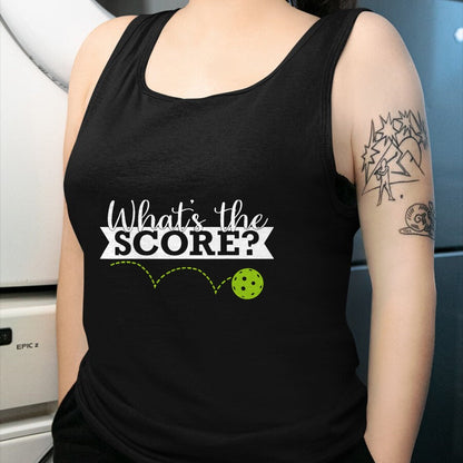 Funny Pickleball Shirt, Pickleball Lover Unisex T-Shirt/Hoodie/Sweatshirt HLT00 - What's The Score Funny Pickleball T-Shirt