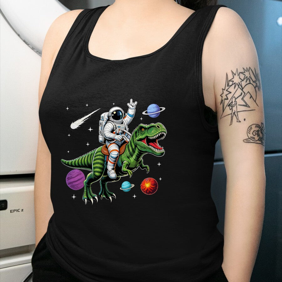Best Dinosaur Lover Shirt, Funny Dinosaur UnisexT-Shirt/Hoodie/Sweatshirt HLT00 - Astronaut Riding Dinosaur T Rex Space Lovers Boys Kids T-Shirt