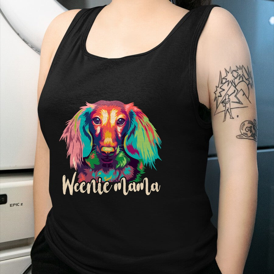 Dog Love Shirt, Dog Lover Gift T-Shirt/Hoodie/Sweatshirt HLT00 - Dachshund-Shirt Women Weenie Mama Mothers Day Weiner Dog Mom T-Shirt