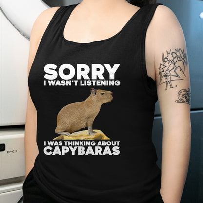 Cute Capybara Shirt, Funny Capybara UnisexT-Shirt/Hoodie/Sweatshirt HLT00 - Best Capybara Design for Men Women Kids Pet Rodent Capybara T-Shirt